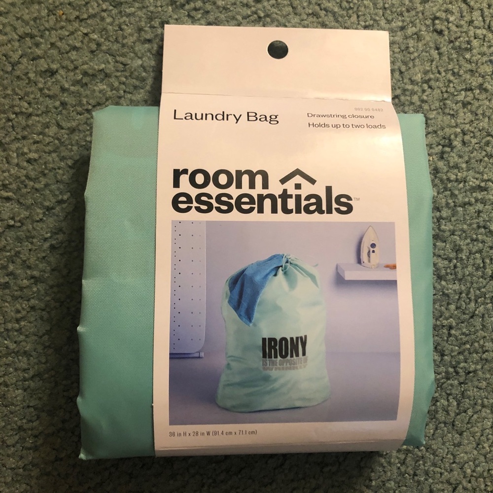 Drawstring laundry bag